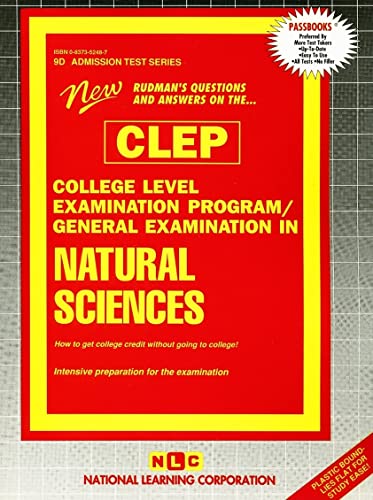 CLEP Natural Sciences (College-Level Examination Program) (9780837352480) by National Learning Corporation