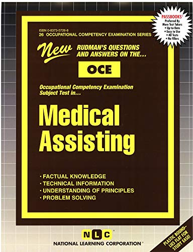 MEDICAL ASSISTING (Occupational Competency Examination Series) (Passbooks) (9780837357263) by National Learning Corporation