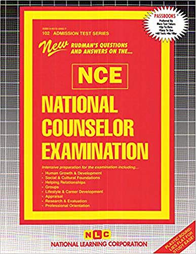 Stock image for National Counselor Examination (NCE) (Admission Test Series) for sale by Fact or Fiction