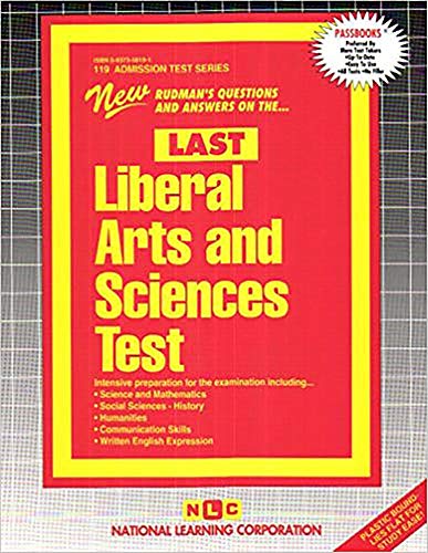 Stock image for Liberal Arts & Sciences Test (LAST) (Admission Test Series) for sale by Ergodebooks