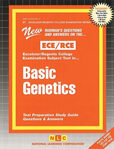 9780837359410: Basic Genetics: Passbooks Study Guide (Excelsior / Regents College Examinations, 91)