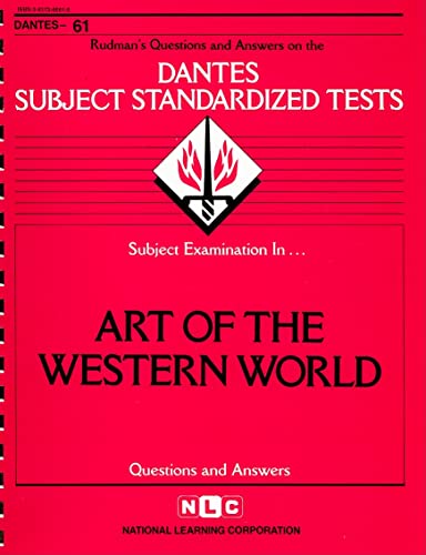 9780837366616: ART OF THE WESTERN WORLD: Passbooks Study Guide (Dantes Subject Standardized Tests Dsst)