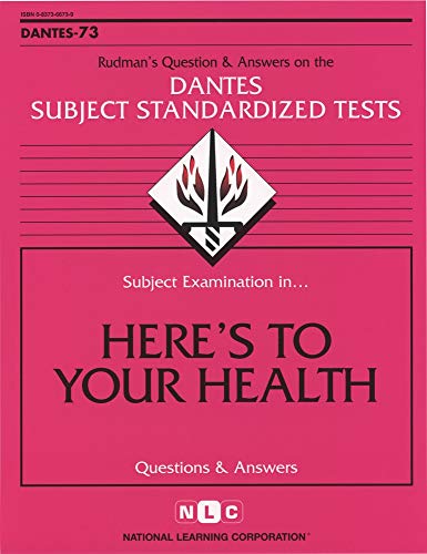 9780837366739: DSST Here's to Your Health (Passbooks) (DANTES SUBJECT STANDARDIZED TESTS (DANTES))