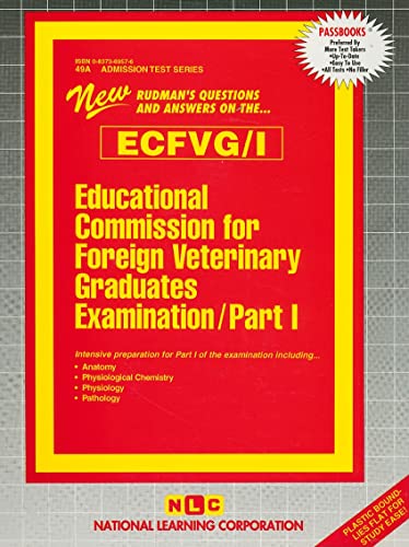 9780837369570: Educational Commission for Foreign Veterinary Graduates Examination (Ecfvg: Anatomy, Physiology, Pathology