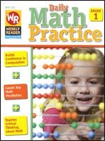 9780837483887: Weekly Reader Daily Math Practice Grade 1