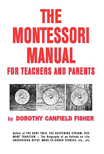 Imagen de archivo de The Montessori Manual for Teachers and Parents a la venta por Save With Sam