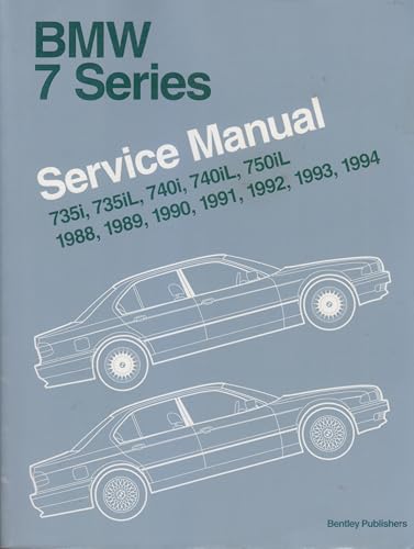 9780837603285: BMW 7 Series Service Manual 1988-94 (E32): 735i, 735iL, 750iL (Workshop Manual Bmw)