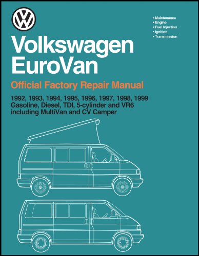 9780837603353: Volkswagen Eurovan: Official Factory Repair Manual : 1992, 1993, 1994, 1995, 1996, 1997, 1998, 1999 : Gasoline, Diesel, Tdi, 5-Cylinder and Vr6, Including Multivan and cv