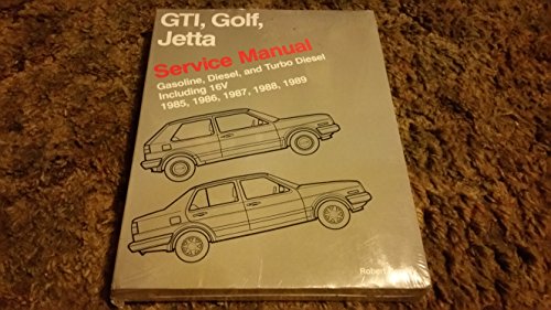 Beispielbild fr Volkswagen GTI, Golf, and Jetta service manual 1985, 1986, 1987, 1988, 1989: Gasoline, diesel, and turbo diesel including 16V (Volkswagen service manuals) zum Verkauf von Zoom Books Company