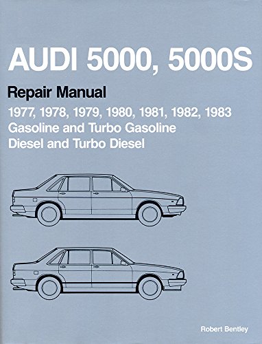 9780837603520: Audi 5000, 5000s Official Factory Repair Manual 1977, 1978, 1979, 1980, 1981, 1982, 1983 Gasoline and Turbo Gasoline, Diesel and Turbo Diesel