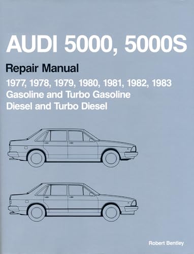 Stock image for Audi 5000 -- Official Factory Repair Manual 1977, 1978, 1979, 1980, 1981, 1982, 1983 -- Standard and Turbocharged / Gasoline and Diesel for sale by gigabooks