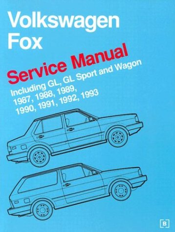 Beispielbild fr Volkswagen Fox Service Manual: 1987-1993 zum Verkauf von GF Books, Inc.