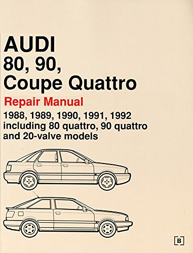 9780837603681: Audi 80, 90, Coupe Quattro Official Factory Repair Manual 1988-92: Including 80 Quattro, 90 Quattro and 20-valve Models (Audi Service Manuals)