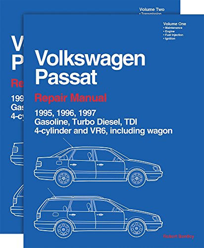 Volkswagen Passat: Repair Manual (2 Volume Set) 1995, 1996, 1997: Gasoline, Turbo Diesel, Tdi 4-Cylinder and Vr6, Including Wagon (Volkswagen) (9780837603803) by Volkswagen Of America; Bentley