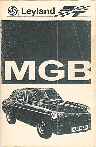 Mgb Tourer and Gt Special Tuning (9780837605043) by British Leyland Motors