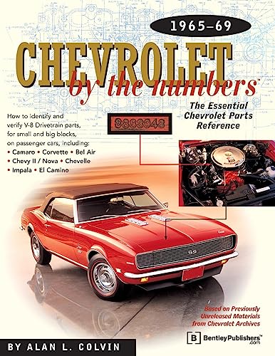 9780837609560: Chevrolet by the Numbers: 1965-69: How to Identify and Verify All V-8 Drivetrain Parts for Small and Big Blocks