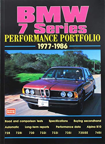 Imagen de archivo de Bmw 7 Series Performance Portfolio, 1977-1986 a la venta por Ergodebooks
