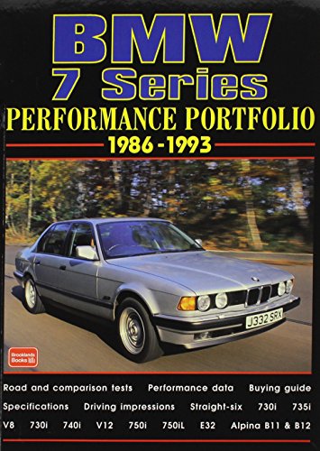 9780837612102: Bmw 7 Series Performance Portfolio, 1986-1993