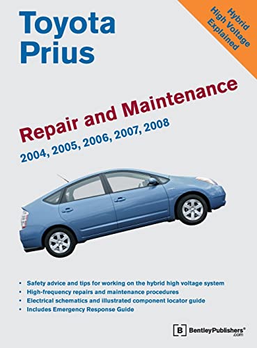 Toyota Prius Repair and Maintenance Manual: 2004-2008 (9780837615530) by [???]