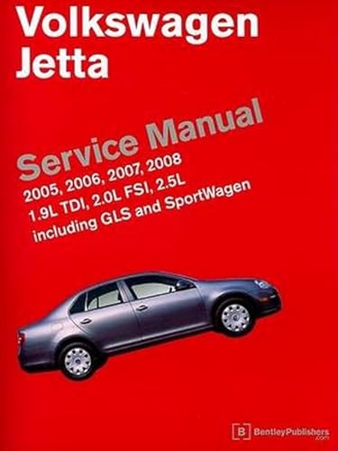 9780837615585: Volkswagen Jetta Service Manual 2005-2008: A5 Platform