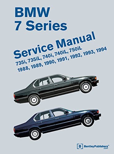 9780837616193: BMW 7 Series Service Manual 1988-1994 (E32): 735i, 735L, 7401, 740iL & 750iL