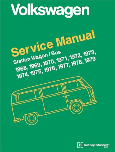 9780837616353: Volkswagen Station Wagon/Bus: Official Service Manual Type 2, 1968, 1969, 1970, 1971, 1972, 1973, 1974, 1975, 1976, 1977, 1978