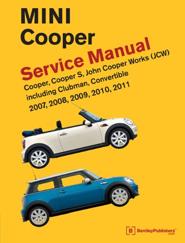 Stock image for MINI Cooper (R55, R56, R57) Service Manual: 2007, 2008, 2009, 2010, 2011 for sale by Front Cover Books