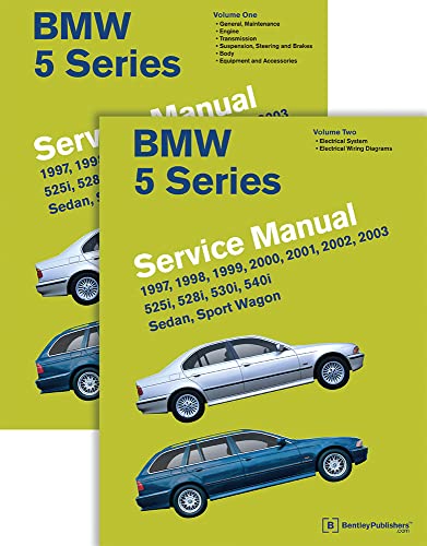 Imagen de archivo de BMW 5 Series (E39) Service Manual: 1997, 1998, 1999, 2000, 2001, 2002, 2003 - 2 Volume Set a la venta por Byrd Books
