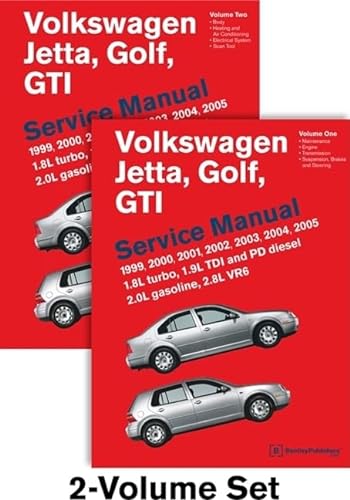 9780837616780: Volkswagen Jetta, Golf, GTI Service Manual 1999-2005: 1.8L Turbo, 1.9L TDI and PD Diesel 2.0L Gasoline, 2.8L VR6