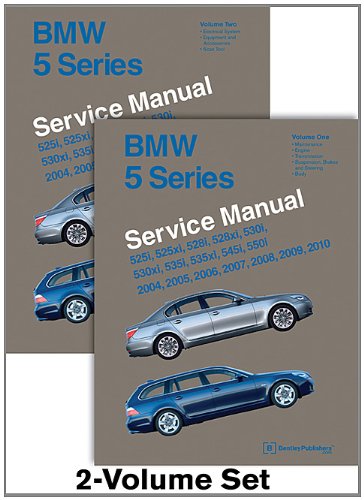 9780837616896: BMW 5 Series (E60, E61) Service Manual: 2004, 2005, 2006, 2007, 2008, 2009, 2010: 525i, 525xi, 528i, 528xi, 530i, 530xi, 535i, 535xi, 545i, 550i