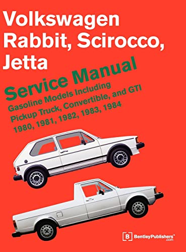 Volkswagen Rabbit, Scirocco, Jetta Service Manual: 1980-1984 (9780837617046) by Bentley Publishers