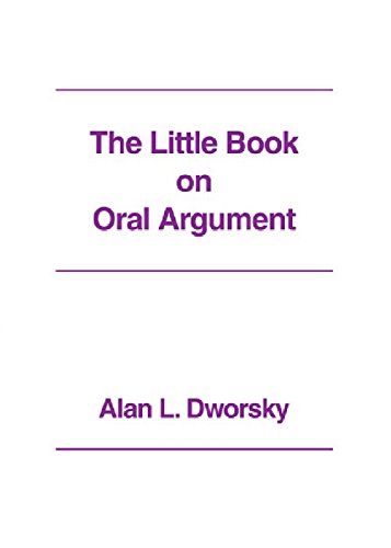 Imagen de archivo de Little Book of Oral Argument a la venta por Better World Books