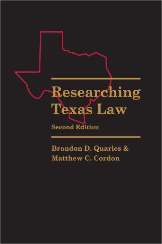9780837715339: Researching Texas Law