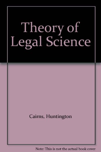 9780837720005: Theory of Legal Science