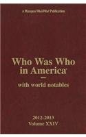 Stock image for Who Was Who in America with World Notables for sale by Better World Books