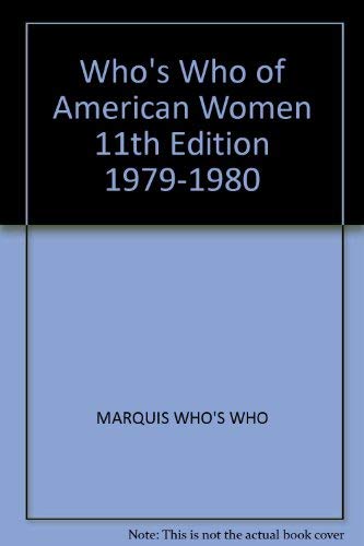 9780837904115: Title: Whos Who of American Women 11th Edition 19791980