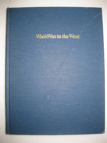 Who's Who in the West, 19th Edition, 1984-1985 (Who's Who in the West) - Who, Marquis Who'