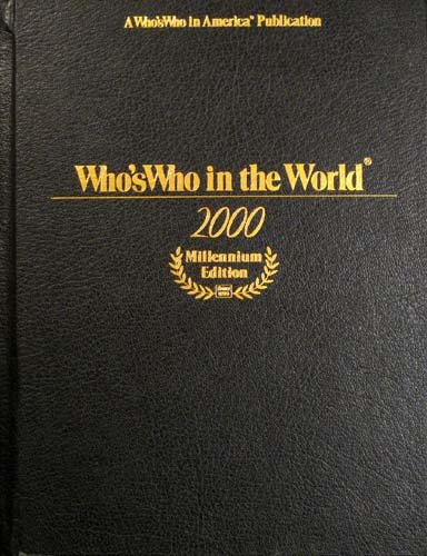 Stock image for Who's Who in the World 2000 for sale by Ergodebooks