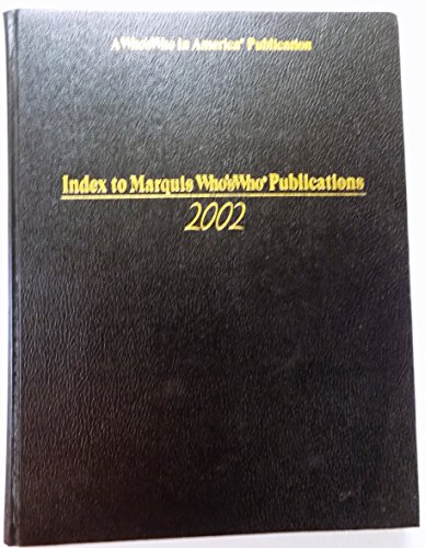 Index to Marquis Whos Who Publications 2014 Marquis Whos Who Publications Index to All Books