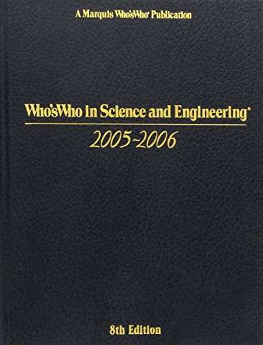 9780837957647: Who's Who in Science and Engineering 2005-2006