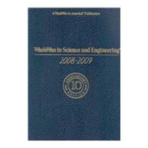 9780837957685: Who's Who in Science and Engineering 2008-2009