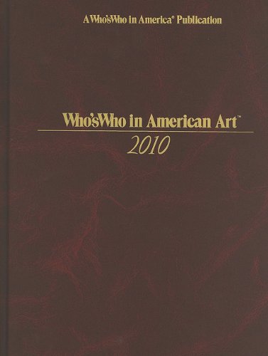 Stock image for Who's Who in American Art 2010 for sale by FOLCHATT