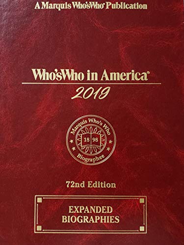 Beispielbild fr Who's Who in America 2019 zum Verkauf von Wizard Books