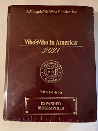 Stock image for Who's Who in America 2021 for sale by HPB-Red