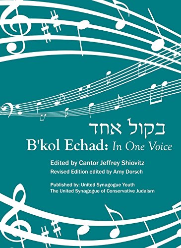 Stock image for B'kol Echad : In One Voice for sale by Better World Books