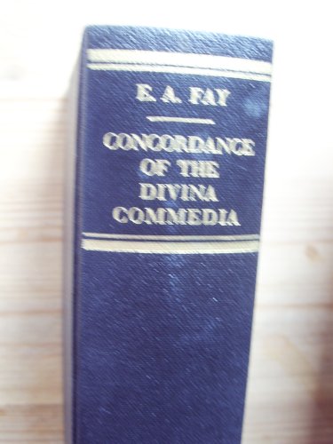 Stock image for Concordance of the Divina Commedia for sale by ThriftBooks-Atlanta