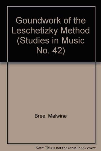 Stock image for Groundwork of the Leschetizky Method for sale by Jay W. Nelson, Bookseller, IOBA