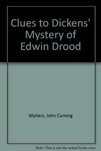 Imagen de archivo de Clues to Dickens' 'Mystery of Edwin Drood' a la venta por BookScene