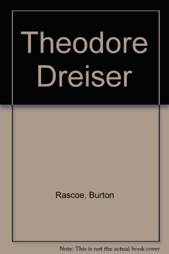 Theodore Dreiser (9780838315453) by Rascoe, Burton