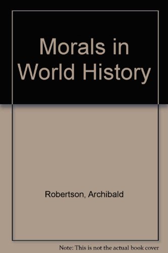 9780838319185: Morals in world history